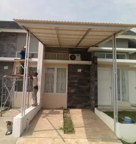 Kanopi Alderon RS Single Layer  nganjuk